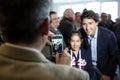 Liberal Leader Justin Trudeau poses