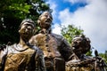 The Liberated Slave Monument in Venn`s Town Mission Lodge, Seychelles