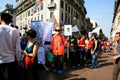 Liberation Day political parade. Milan, Italy