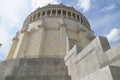 Liberation Hall neoclassical monument on Michelsberg hill above the town of Kelheim in Bavaria on the river Danube Royalty Free Stock Photo