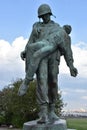 Liberation Monument at Liberty State Park in Jersey City, New Jersey Royalty Free Stock Photo