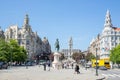 Liberdade square Porto Royalty Free Stock Photo