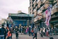 Liberdade Street neighborhood, Sao Paulo, Brazil: Neighborhood most Japanese immigrants arrived in Brazil il