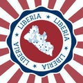 Liberia Badge.