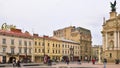 Liberty Avenue near the Lviv Opera House, Theatre Square, Lviv, Ukraine.