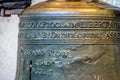 Liberty Bell detail - Philadelphia, Pennsylvania, USA