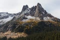 Liberty Bell Mountain Autumn Landscape