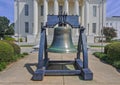 Liberty Bell Replica on Alabama State Capitol Grounds Royalty Free Stock Photo