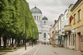 Liberty boulevard - LaisvÃâs aleja in Kaunas. Lithuania