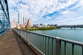 Liberty Bridge above the Monongahela River in Pittsburgh, Pennsylvania