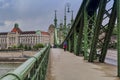 The Liberty Bridge in Budapest