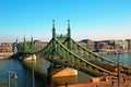 Liberty Bridge in Budapest - Hungary