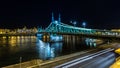 Liberty Bridge Budapest Royalty Free Stock Photo