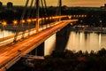 Liberty bridge Novi Sad Royalty Free Stock Photo