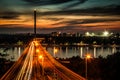 Liberty bridge Novi Sad Royalty Free Stock Photo