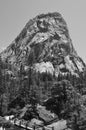 Liberty Cap from John Muir Trail, Yosemite, California, USA Royalty Free Stock Photo
