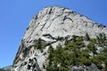 Liberty Cap from John Muir Trail, Yosemite, California, USA Royalty Free Stock Photo