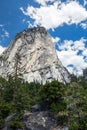 Liberty Cap in Yosemite National Park, California, USA. Royalty Free Stock Photo