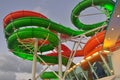 Liberty of the Seas cruise ship open deck waterslides