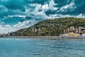 Liberty statue Gellert hill in Budapest. Hungary Royalty Free Stock Photo