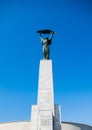 Liberty Statue on Gellert Hill in Budapest