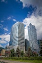 Poland, Warsaw, Libeskind Tower in the business district Royalty Free Stock Photo