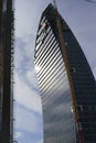 Libeskind tower at Citylife, Milan Royalty Free Stock Photo