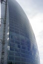 Libeskind tower at Citylife, Milan Royalty Free Stock Photo