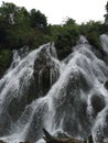 libo waterfall in guizhou Royalty Free Stock Photo