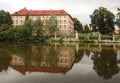 Libochovice chateau Royalty Free Stock Photo