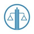 Libra logo icon design