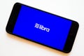 Libra is the new cryptocurrency created by Facebook. Royalty Free Stock Photo