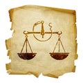 Libra zodiac icon