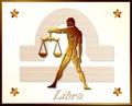 Libra zodiac star sign