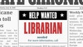 Librarian job offer