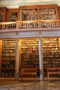 Library in The Benedictine Pannonhalma Archabbey