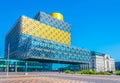 Library of Birmingham and Baskerville house, England Royalty Free Stock Photo