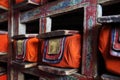 Library in Buddhist monastery