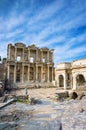 Library of Celsus in Ephesus Royalty Free Stock Photo