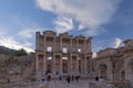 The library of Celsus in Ephesus Turkey