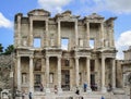 Library of Celsus Ephesus Turkey Royalty Free Stock Photo