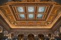 Library of Congress Ceiling Washington Royalty Free Stock Photo