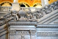 Library of Congress - cherub sculptures Royalty Free Stock Photo