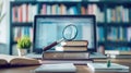A library database catalog interface allowing users