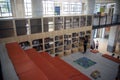 Library inside the Crosstown Concourse, Memphis, Tennessee Royalty Free Stock Photo