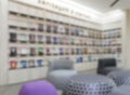 Library interior for background Royalty Free Stock Photo