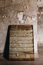 Library Magazine Rack - Ohio State Reformatory Prison - Mansfield, Ohio Royalty Free Stock Photo