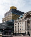 Library and Old Civic Centre Birmingham Royalty Free Stock Photo