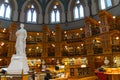 Library of the Parliament interior Ottawa, Canada