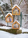 Library in Residential Neighborhood. Little Free Library